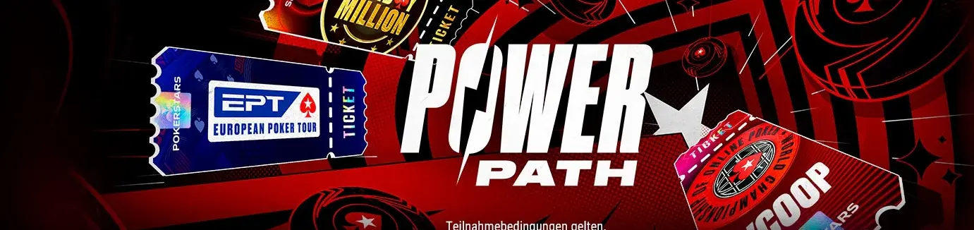 Bonusangebot verfügbar bei POKERSTARS CASINO
